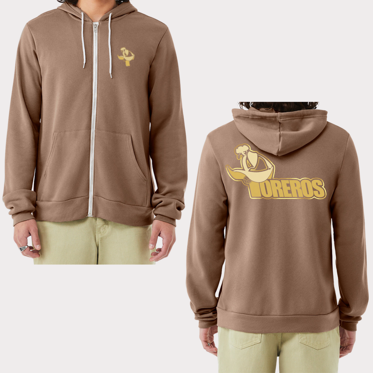 Toreros Fall & Winter Unisex Full Zip Hoodie