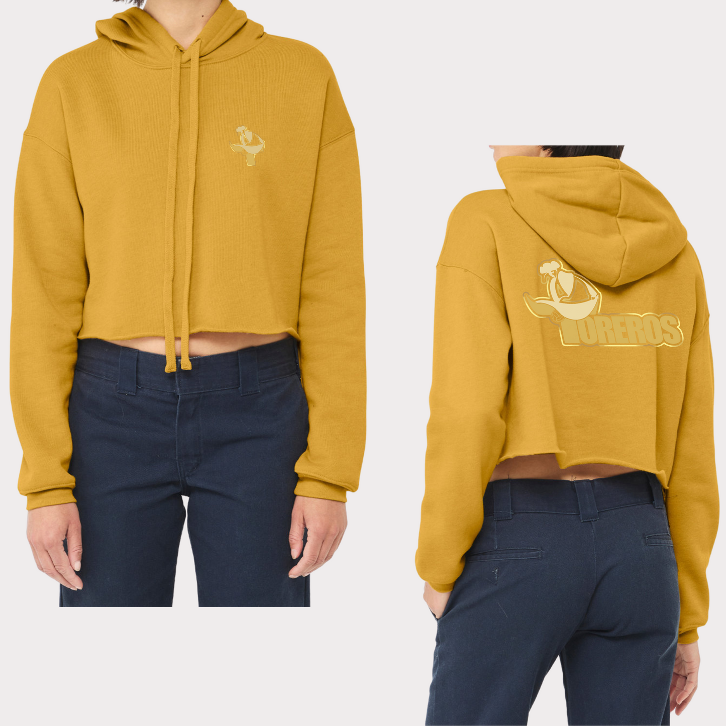 Toreros Fall & Winter Unisex Cropped Pullover Hoodie