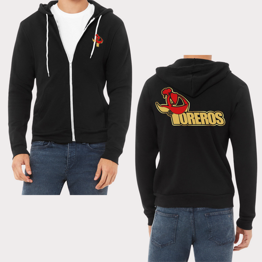 Toreros Year Round Basic Unisex Full Zip Hoodie